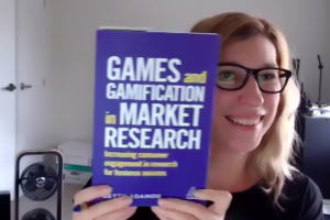 Anca yallop enjoying Games and Gamification in Market Research